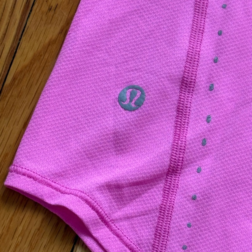 Hot Pink Lululemon Workout Top - Picture 5 of 5